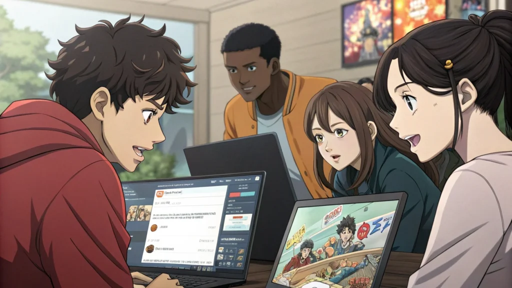 How Does Olympus Scanlation Interact with Its Global Manga Community