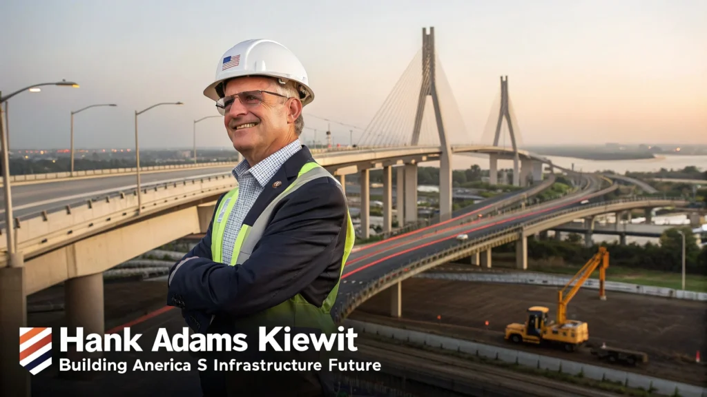 How Is Hank Adams Involved in Construction Industry Organization
